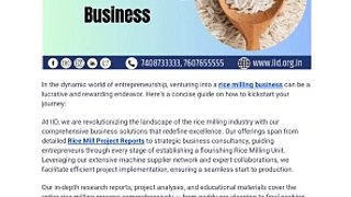 Start Rice Milling Business | IID