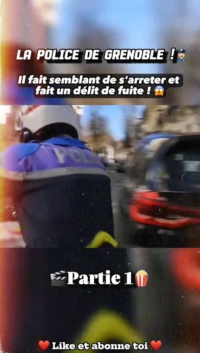 il fait un délit de fuite devant la police parti 1 