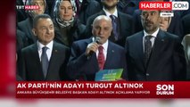 AK Parti'nin Ankara Büyükşehir Belediye Başkan Adayı Turgut Altınok'un ilk vaadi belediye işçilerine