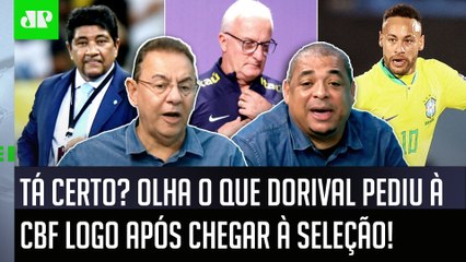 BASTIDORES! "Gente, o Dorival PEDIU na Seleção para..." OLHA essa INFORMAÇÃO que PROVOCOU DEBATE!