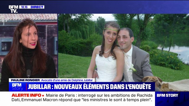 Affaire Jubillar: Cette demande de supplément d'information est le signe du travail acharné des enquêteurs , pour Me Pauline Rongier (avocate d'une amie de Delphine Jubillar)