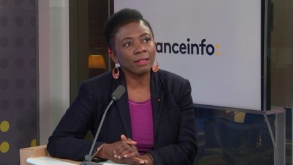Emmanuel Macron en Seine-Saint-Denis avec Rachida Dati : "C'est de la communication", fustige Danièle Obono, députée LFI