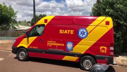 Bebê de 8 meses se afoga com papel e é salvo pelo Corpo de Bombeiros no Santa Cruz