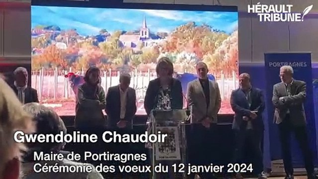 Portiragnes : vœux de Gwendoline Chaudoir, une cérémonie pleine d'engagement et d'optimisme