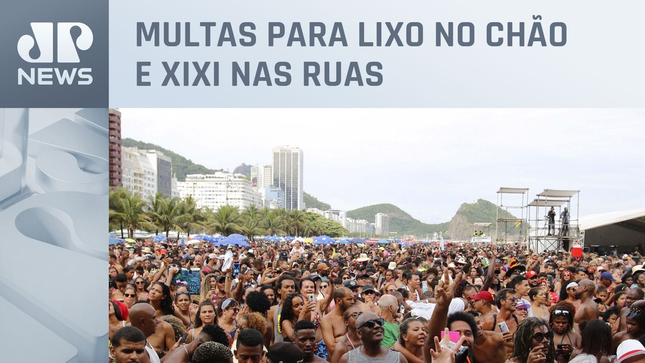 RJ organiza esquema de limpeza após blocos de rua