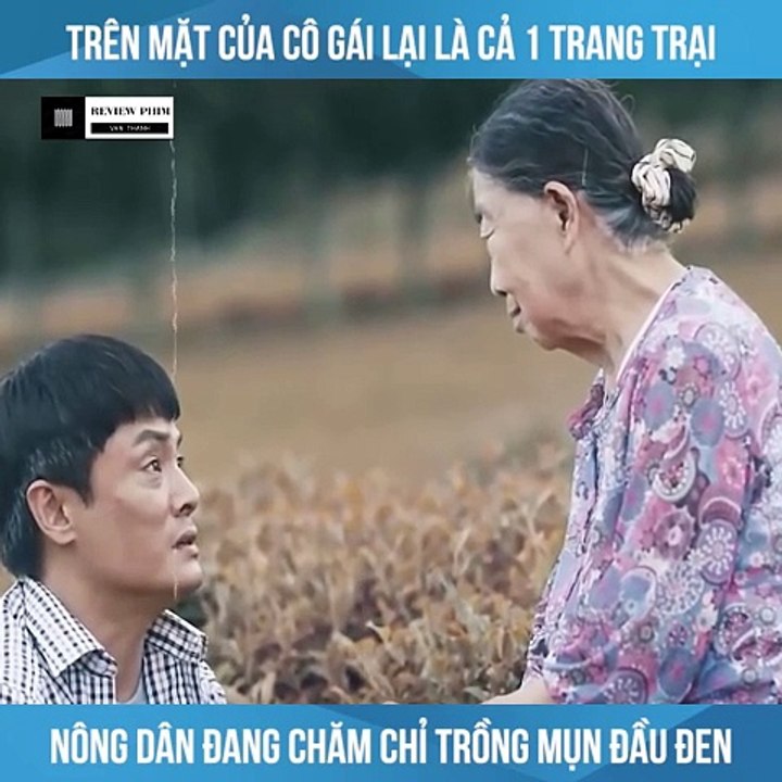 Review Phim - trên mặt của cô gái lại là cả 1 trang trại trồng mụn đầu đen