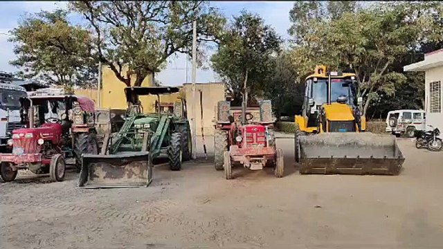 अवैध खनन पर चाबुक: पुलिस की धरपकड़, खनन माफिया में हडक़म्प, एक करोड़ की राशि के वाहन जब्त