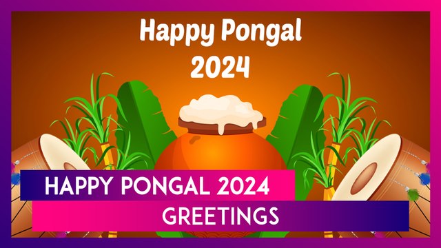 Happy Pongal 2024 Greetings: Wishes, Quotes, Images and WhatsApp Messages To Share With Loved Ones