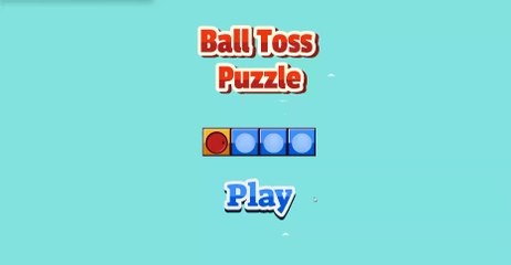 Ball Toss Puzzle Walkthrough