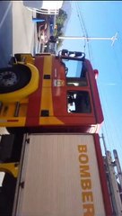 Colisión entre dos buses y una rastra dejar varios heridos en la CA-5