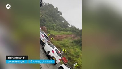 Catastrophic landslide in El Carmen del Atrato, Colombia