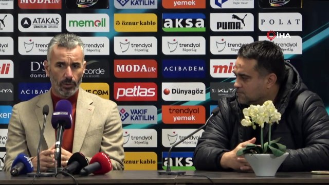 Pendikspor teknik direktörü Vieira: Hak ettiğimiz 1 puanı aldık