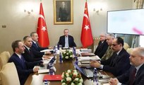 Cumhurbaşkanı Erdoğan başkanlığındaki güvenlik zirvesi sona erdi! Toplantı sonrası açıklama: 'Teröristan' kurulmasına izin vermeyeceğiz