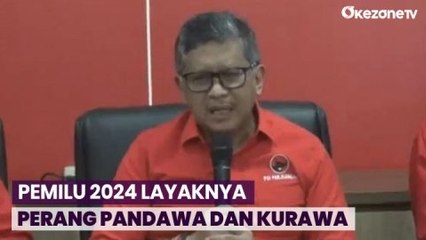 Sekjen PDI Perjuangan Ibaratkan Pemilu 2024 Layaknya Perang Pandawa dan Kurawa