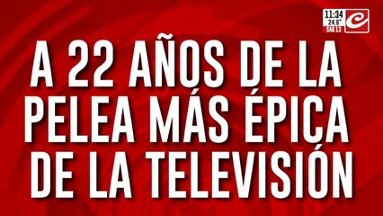 Viale - Samid: se cumplieron 22 años de la pelea más épica de la televisión