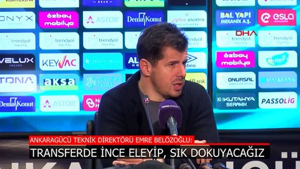 Emre Belözoğlu'ndan transfer açıklaması: Fenerbahçe'den isimler var!
