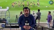 Carvajal se entrena antes de la final