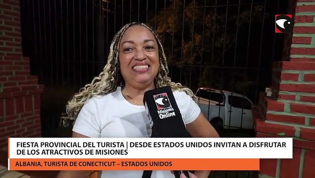 Fiesta Provincial del Turista | Desde Estados Unidos invitan a disfrutar de los atractivos de Misiones