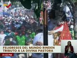 Feligreses se concentran todos los 14 de enero para rendir tributo a la Divina Pastora en Lara