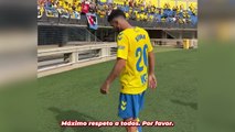 Las palabras de Kirian Rodríguez a la afición de Las Palmas