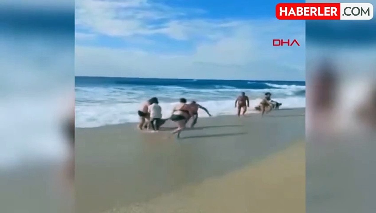 Alanya'da Denizde Boğulma Tehlikesi Geçiren Turist Kurtarıldı