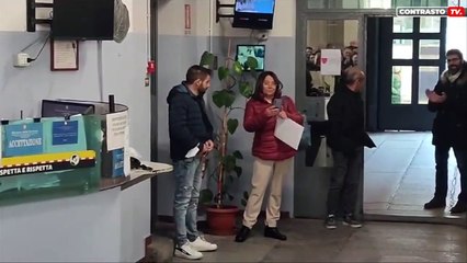 Carmine De Rosa dimesso dall'ospedale: la grande festa dei colleghi