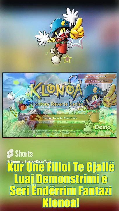 When I Began To Live Play The Demo of Klonoa Phantasy Reverie Series!
