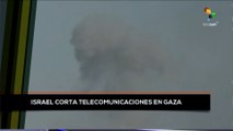 teleSUR Noticias 14:30 13-01: Israel corta telecomunicaciones en la Franja de Gaza