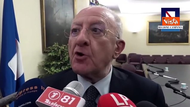 De Luca: Denunceremo Fitto per omissione su fondi di coesione