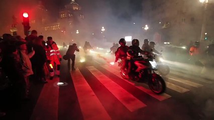 Valladolid homenajea a los motoristas fallecidos con el Desfile de Antorchas de Pingüinos 2024