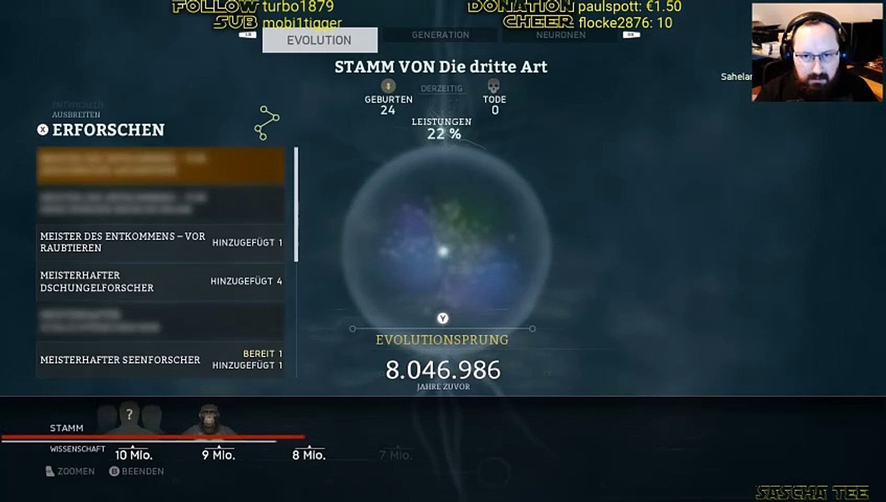 Unterm Wasserfall. Ancestors: The Humankind Odyssey #50