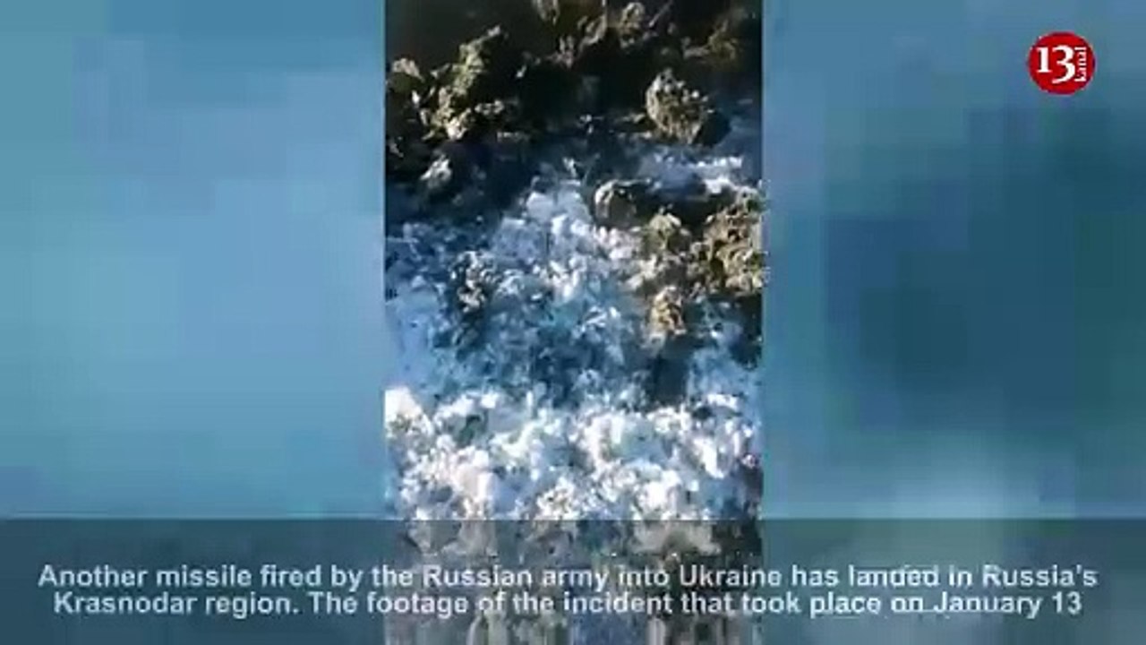 Missile fired by Russians to Ukraine lands on Russian territory -Residents show area hit by  missile