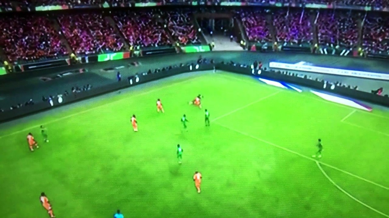 The first goal for Côte d'Ivoire in the African Championship