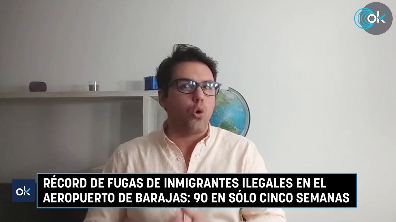Récord de fugas de inmigrantes ilegales en el aeropuerto de Barajas 90 en sólo cinco semanas