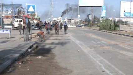 "العربية" ترصد أوضاع شارع صلاح الدين بوسط غزة بعد انسحاب القوات الإسرائيلية