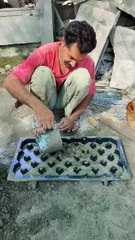Amazing and stylish airy cement window making process