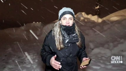 CNN TÜRK sınırın sıfır noktasına gitti! Eksi 10 derecelik "sıcak bölge"