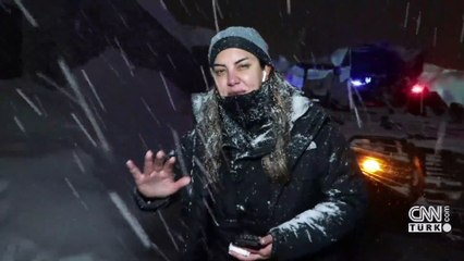 Kar altında terörle mücadele! CNN TÜRK ekibi sınırın sıfır noktasından aktardı