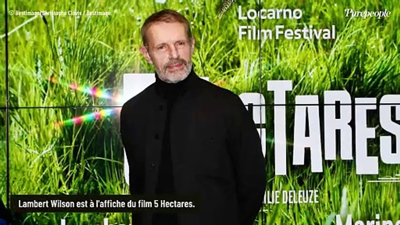 MAISON DE STARS Lambert Wilson et sa propriété dans l'Yonne dotée d'une chute d'eau, où il vit avec des animaux