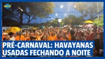 Encerrando em ritmo de ‘folia’: Havayanas Usadas fecham a primeira noite de ensaio geral do carnaval em BH