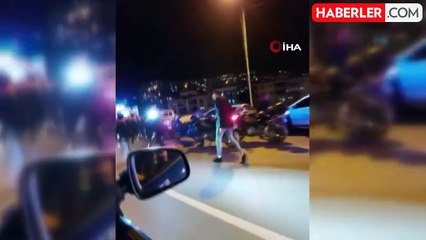 İzmir'de şüpheli araç kovalayan motosikletli polis ekibi kaza yaptı: 2 yaralı