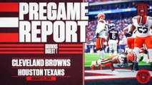 Cleveland Browns AFC Wildcard Pregame Report vs Houston Texans January 13 2024