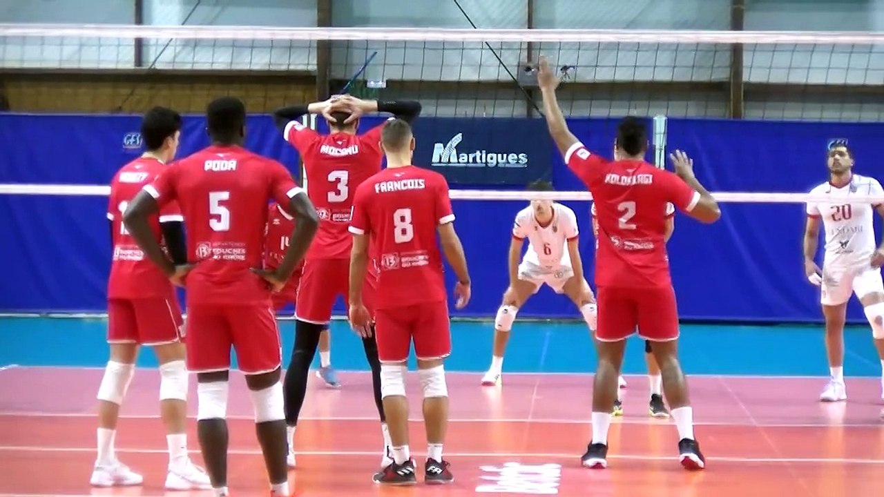 Images maritima match Martigues Volley vs Cannes