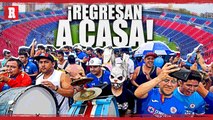 ASÍ fue el REGRESO de la AFICIÓN al ESTADIO AZUL | Previa Cruz Azul vs Pachuca