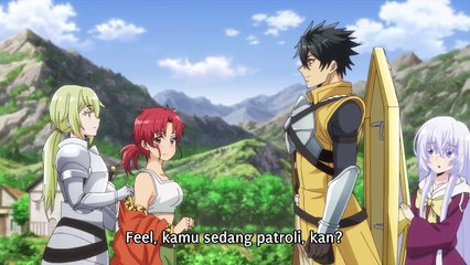 Saikyou Tank no Meikyuu Kouryaku: Tairyoku 9999 no Rare Skill-mochi Tank, Yuusha Party wo Tsuihou sareru (The Strongest Tank's Labyrinth Raids) (Episode 02) Subtitle Indonesia