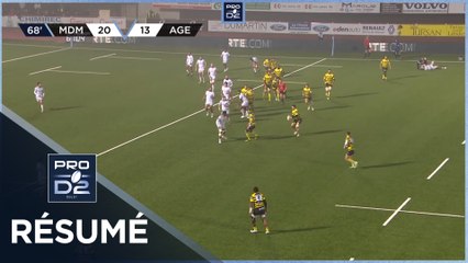 PRO D2 Saison 2023-2024 J16 - Résumé Stade Montois Rugby - SU Agen