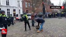 Hollanda'da Kur'an-ı Kerim'e alçak saldırı! Polis, müdahale edenleri engelledi