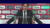 Monza-Inter 1-5 * Simone Inzaghi: Abbiamo giocato questa partita senza pensare alla Supercoppa...