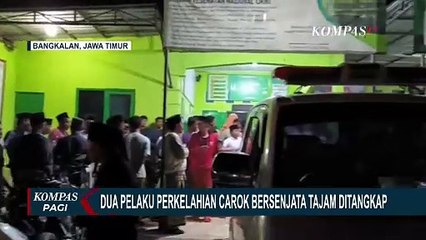 Polisi Tangkap 2 Pelaku Perkelahian Carok Bersenjata Tajam di Bangkalan