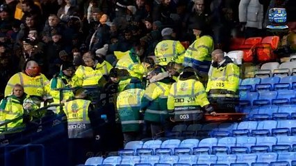 FAN HORROR EFL Clash ABANDONED Due to Medical Emergency in Crowd as Fan is Rushed to Hospital